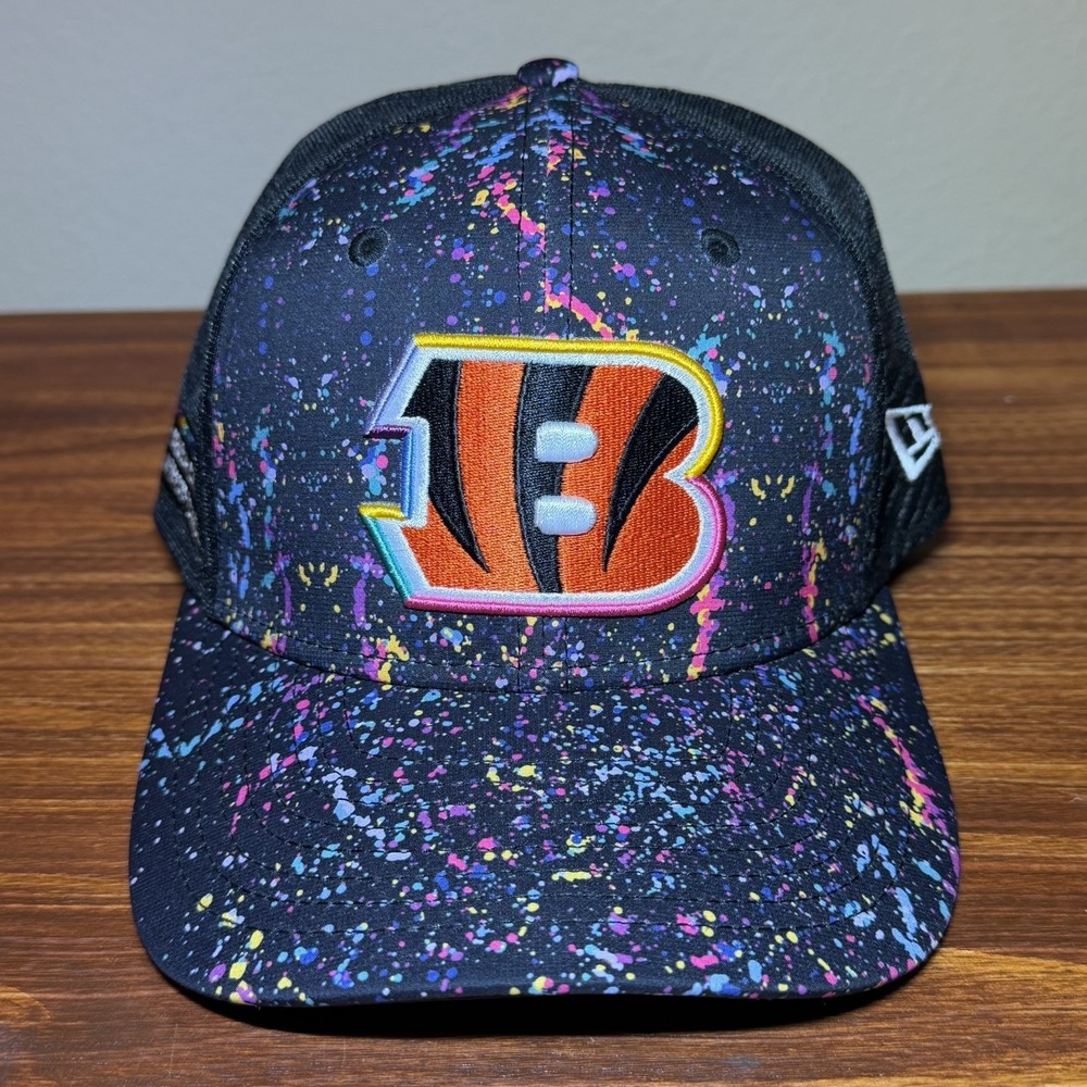 Cincinnati Bengals 2025 New Era NFL Crucial Catch Hat 9Seventy Snapback NFL RARE